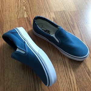Blue Slip On Vans